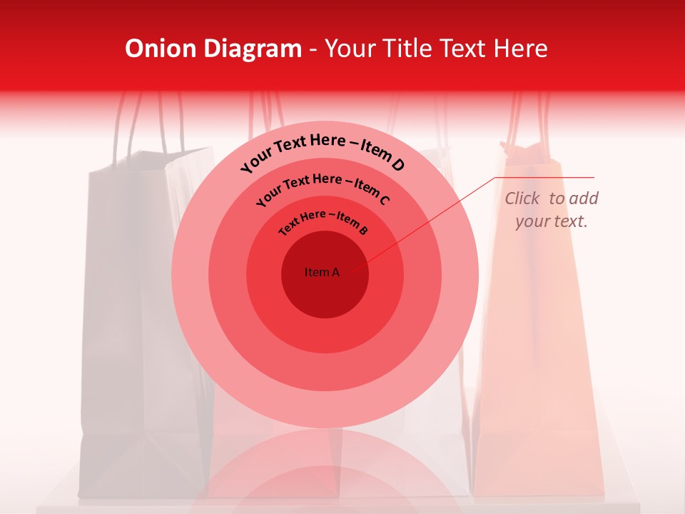 A Group Of Bags Sitting On Top Of A Table PowerPoint Template