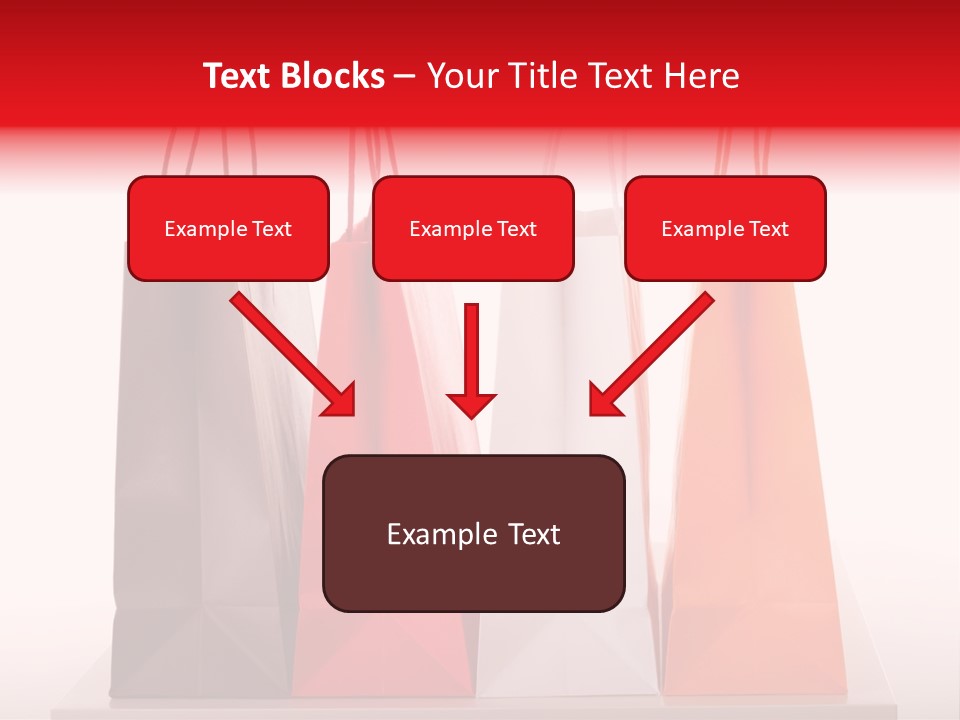 A Group Of Bags Sitting On Top Of A Table PowerPoint Template