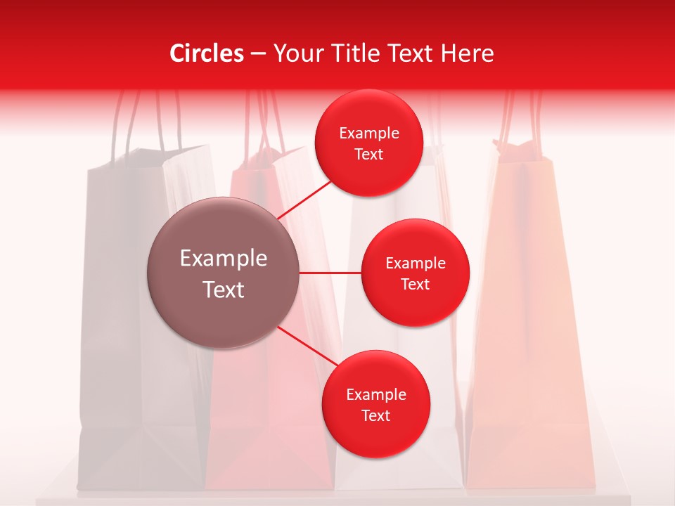 A Group Of Bags Sitting On Top Of A Table PowerPoint Template