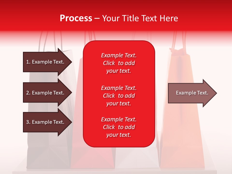 A Group Of Bags Sitting On Top Of A Table PowerPoint Template