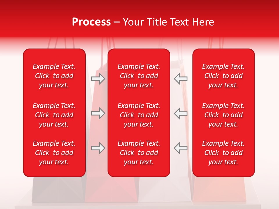 A Group Of Bags Sitting On Top Of A Table PowerPoint Template