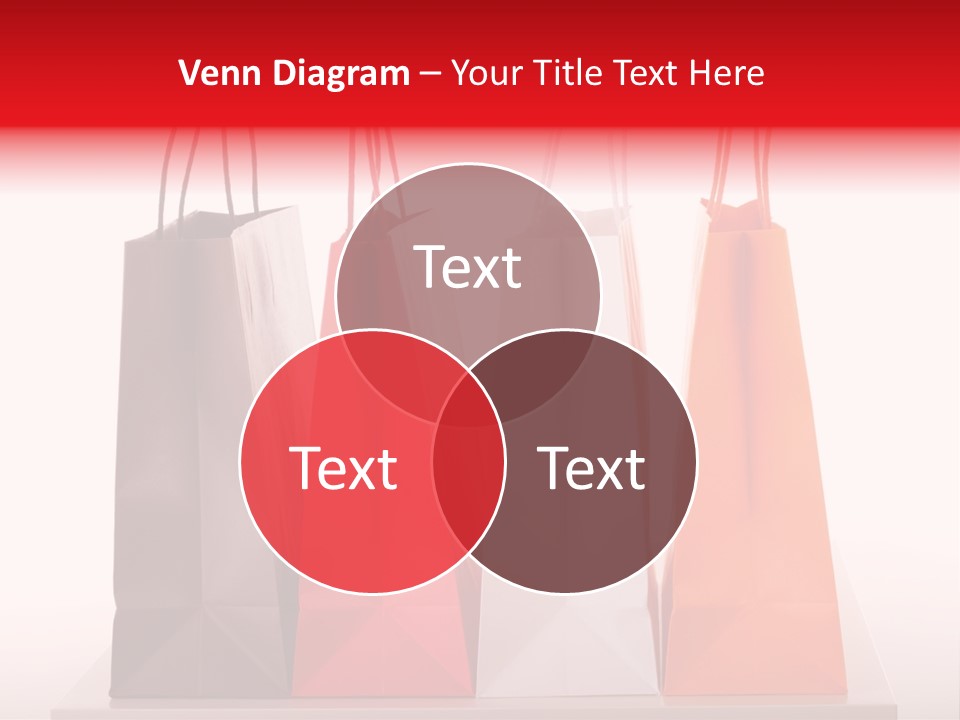 A Group Of Bags Sitting On Top Of A Table PowerPoint Template