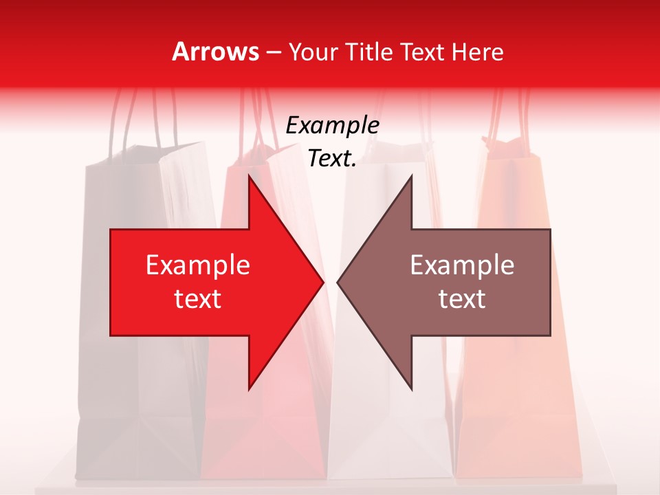 A Group Of Bags Sitting On Top Of A Table PowerPoint Template