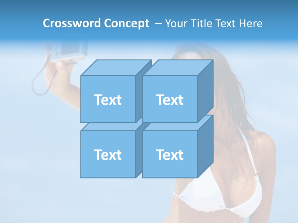 Fan Background Freedom PowerPoint Template