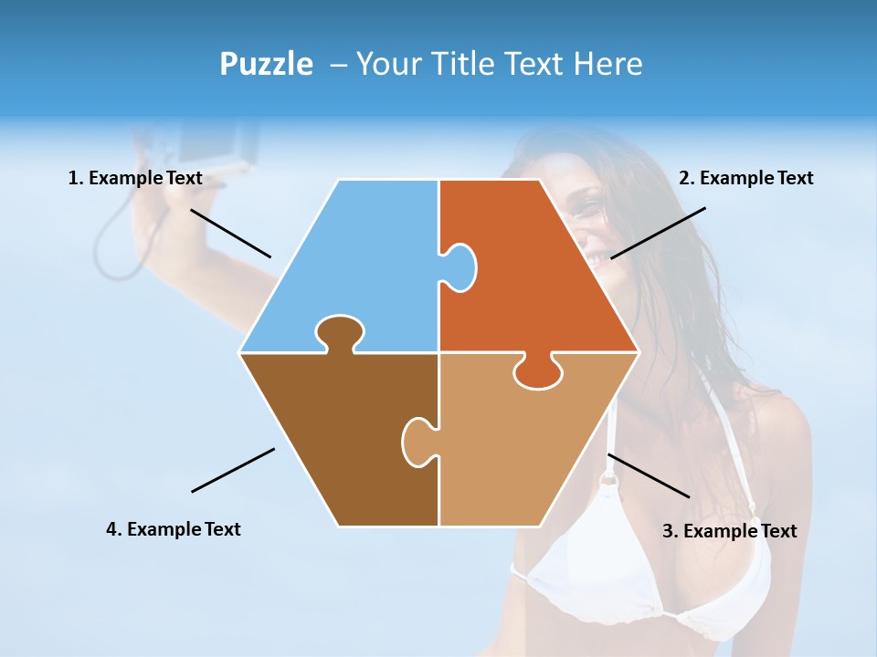 Fan Background Freedom PowerPoint Template