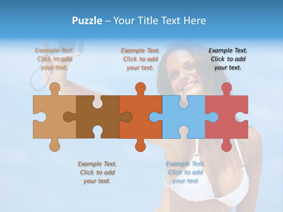 Fan Background Freedom PowerPoint Template