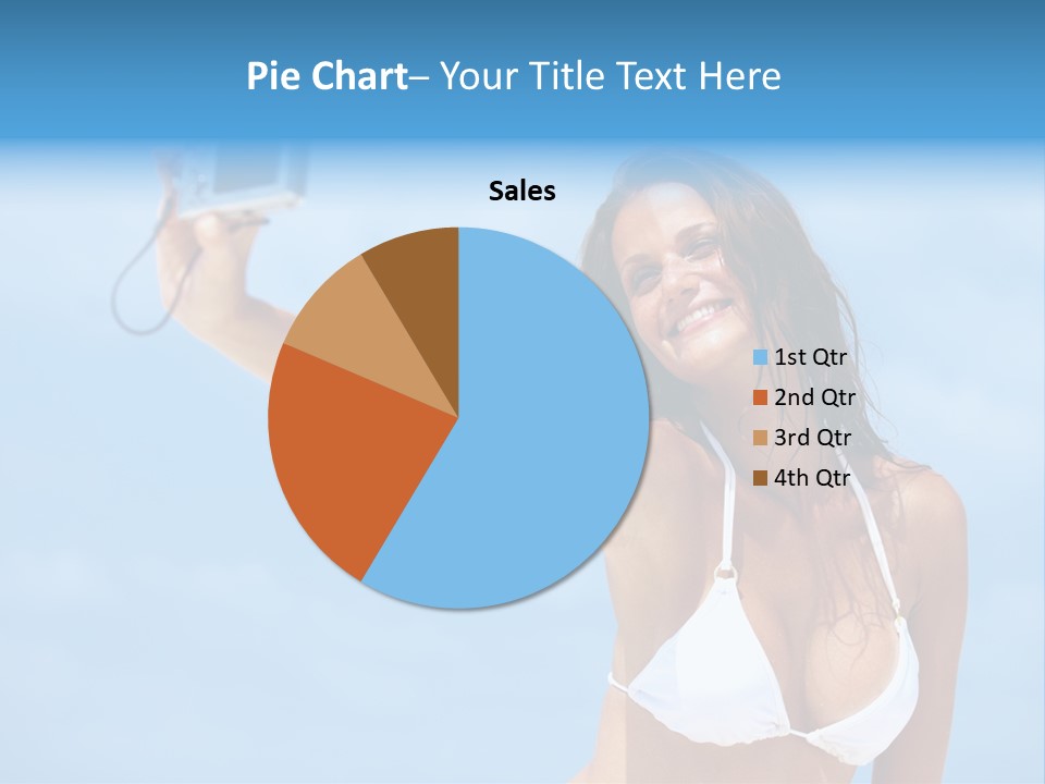 Fan Background Freedom PowerPoint Template