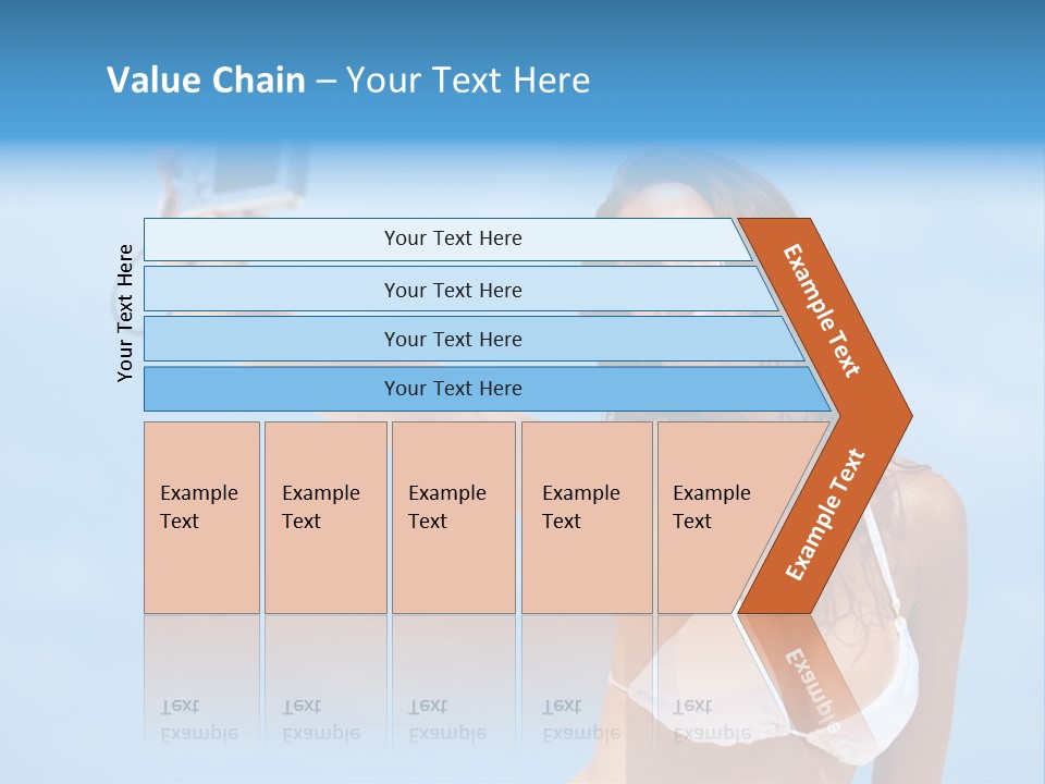 Fan Background Freedom PowerPoint Template