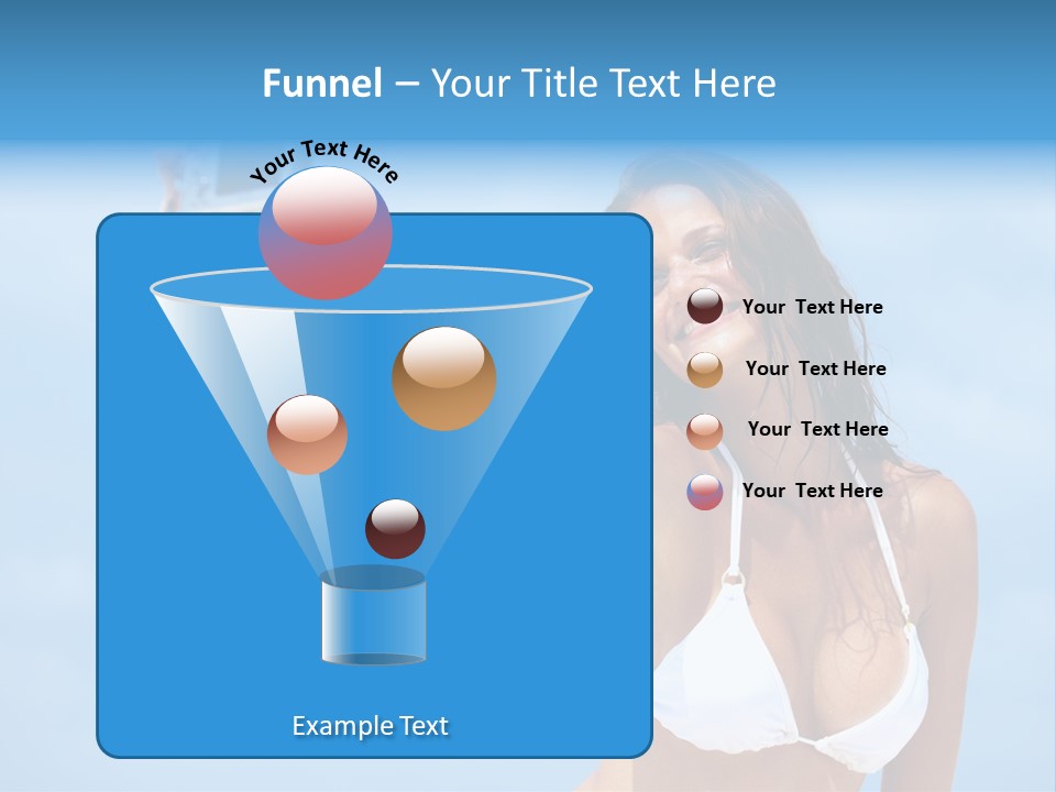 Fan Background Freedom PowerPoint Template