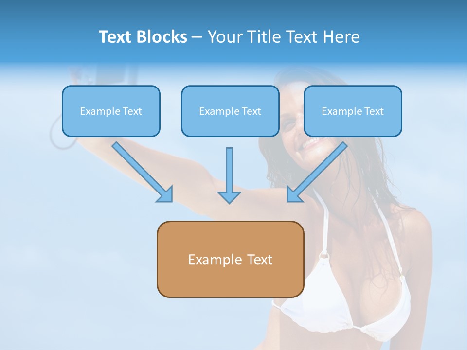 Fan Background Freedom PowerPoint Template