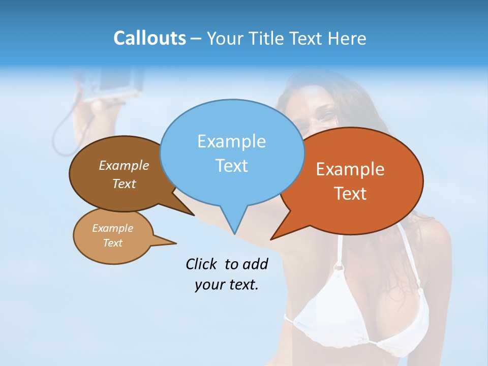 Fan Background Freedom PowerPoint Template