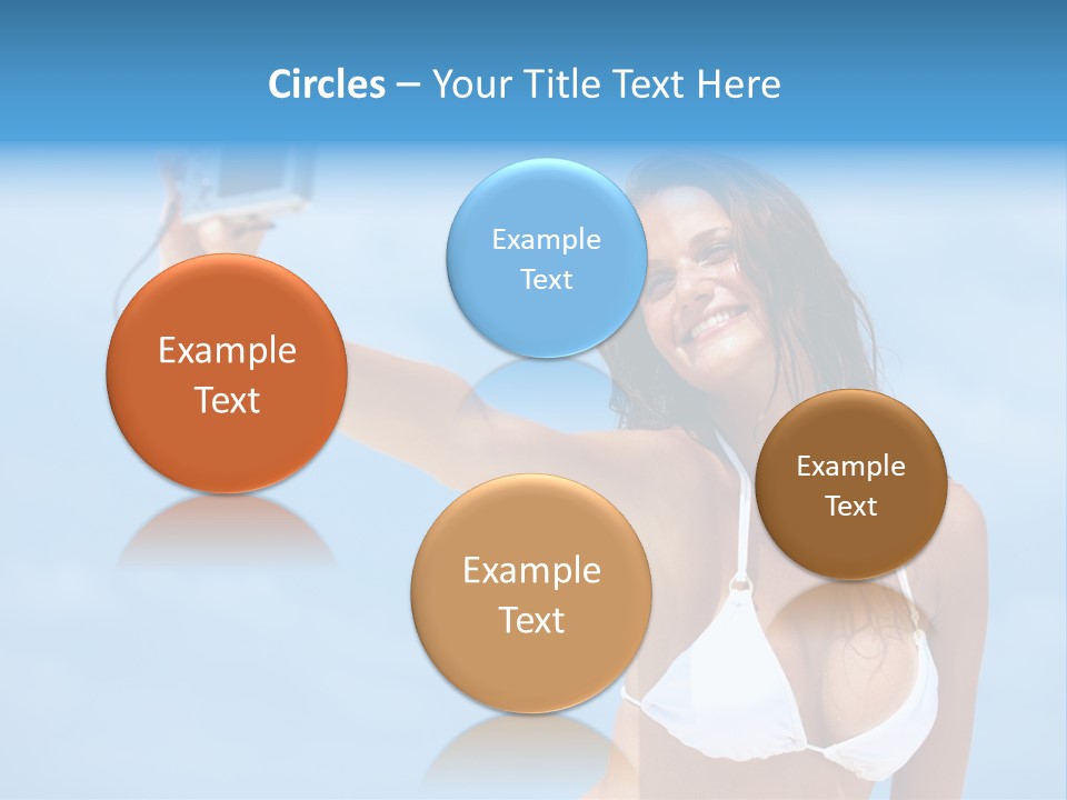 Fan Background Freedom PowerPoint Template