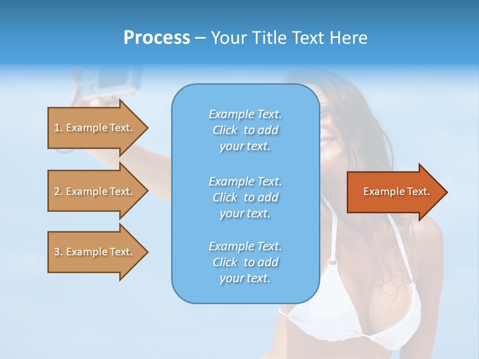 Fan Background Freedom PowerPoint Template