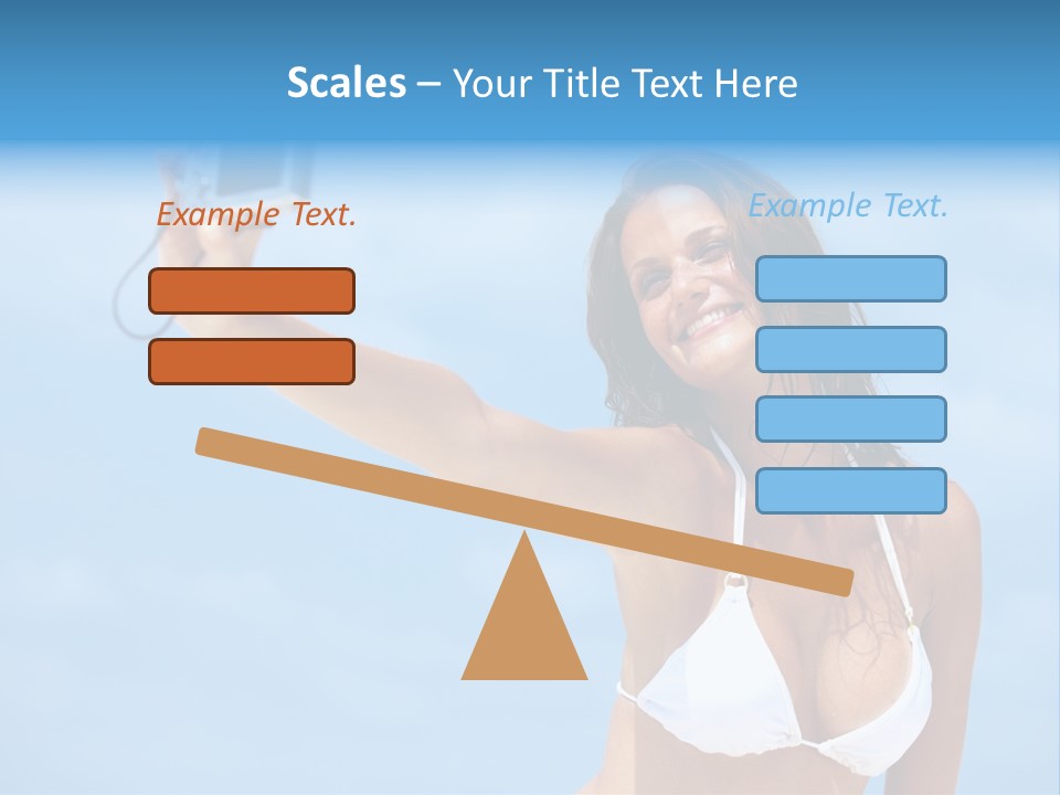 Fan Background Freedom PowerPoint Template