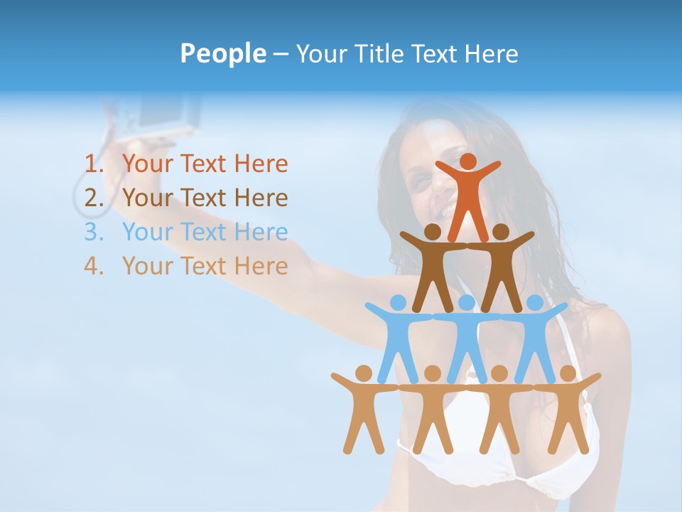 Fan Background Freedom PowerPoint Template