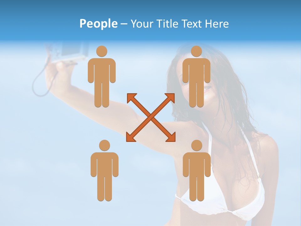 Fan Background Freedom PowerPoint Template