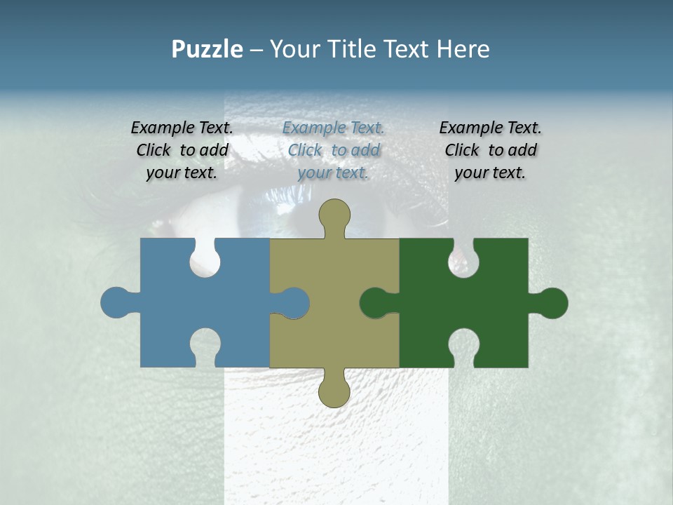 Fan Background Freedom PowerPoint Template