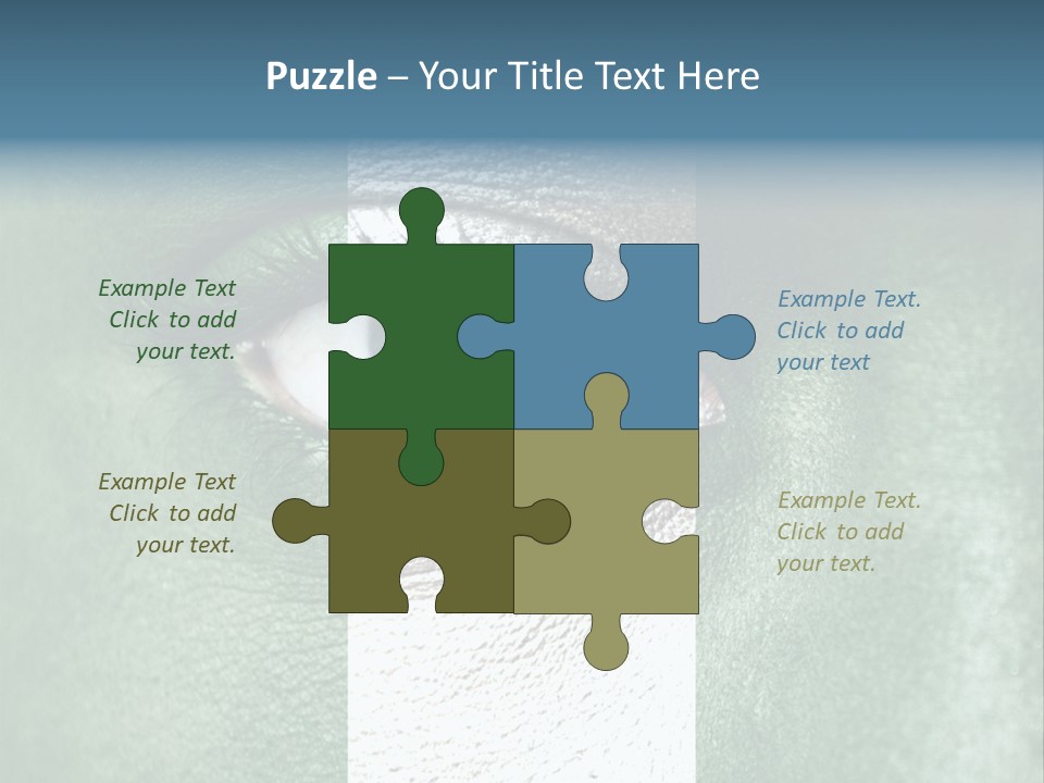 Fan Background Freedom PowerPoint Template