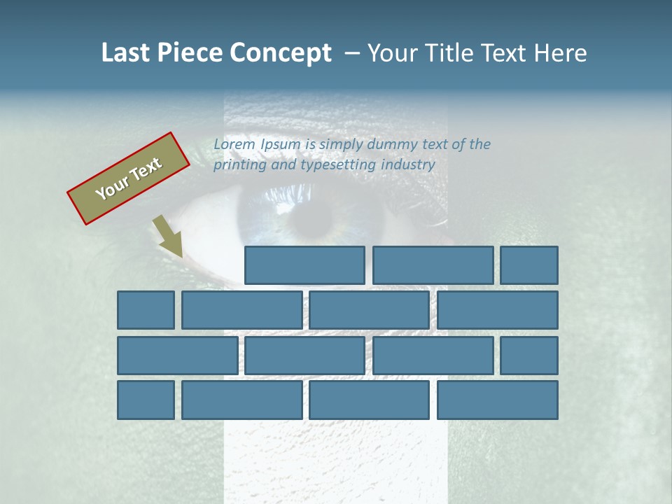 Fan Background Freedom PowerPoint Template