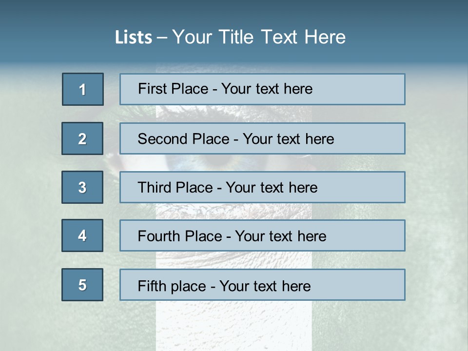 Fan Background Freedom PowerPoint Template
