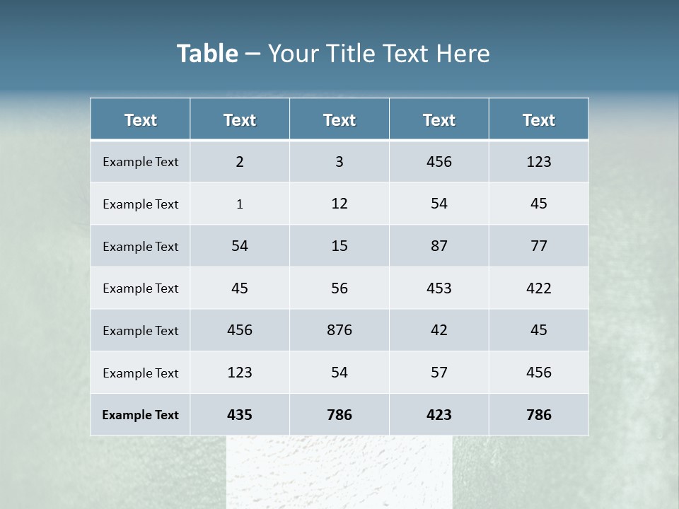 Fan Background Freedom PowerPoint Template