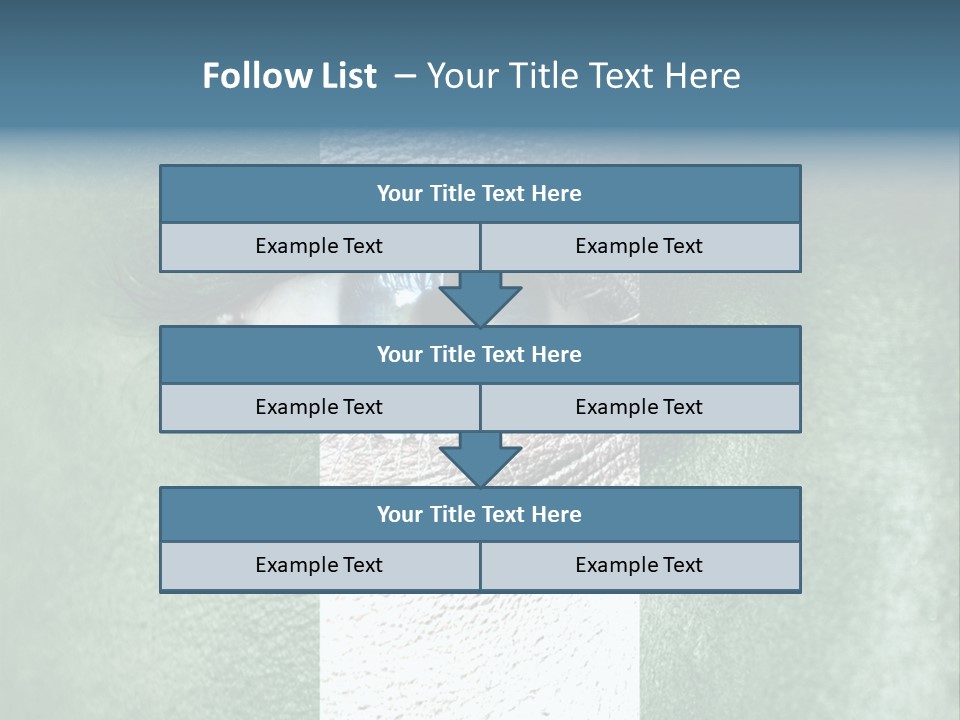 Fan Background Freedom PowerPoint Template