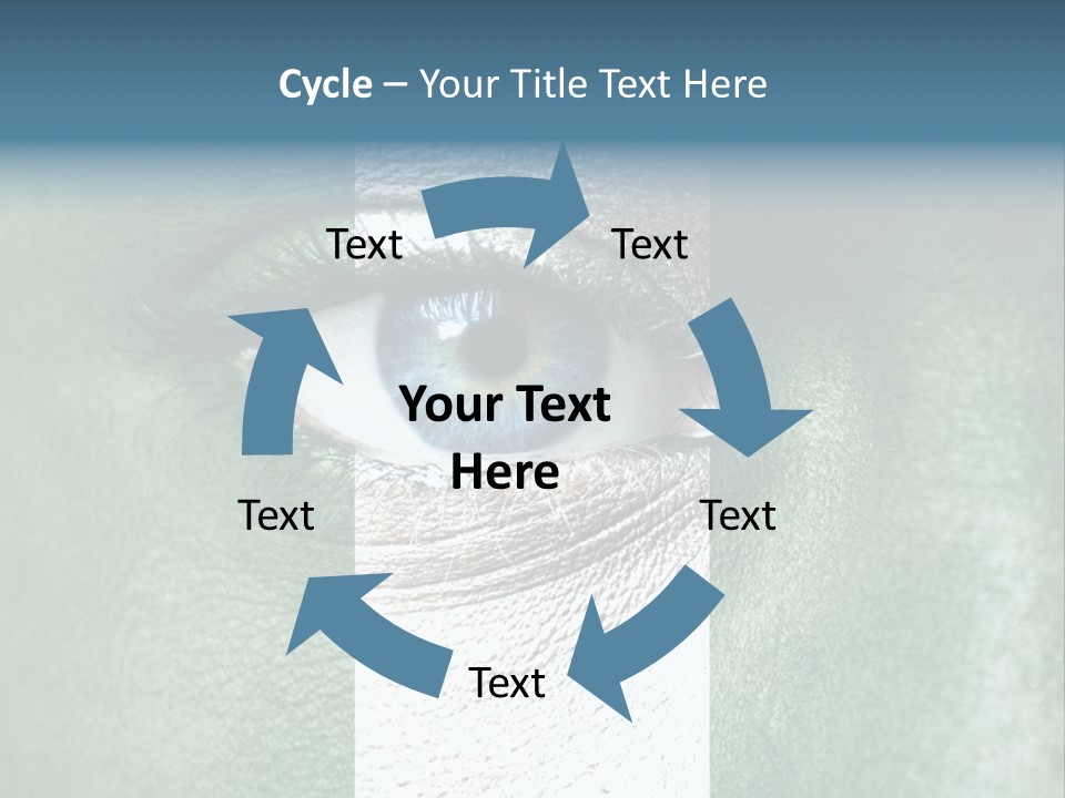 Fan Background Freedom PowerPoint Template