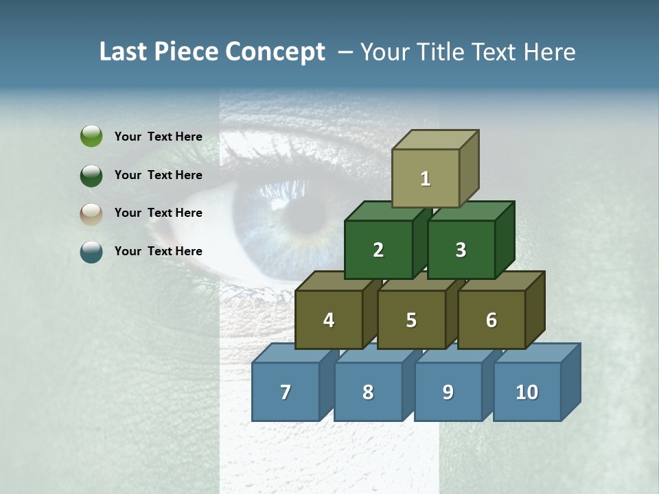 Fan Background Freedom PowerPoint Template