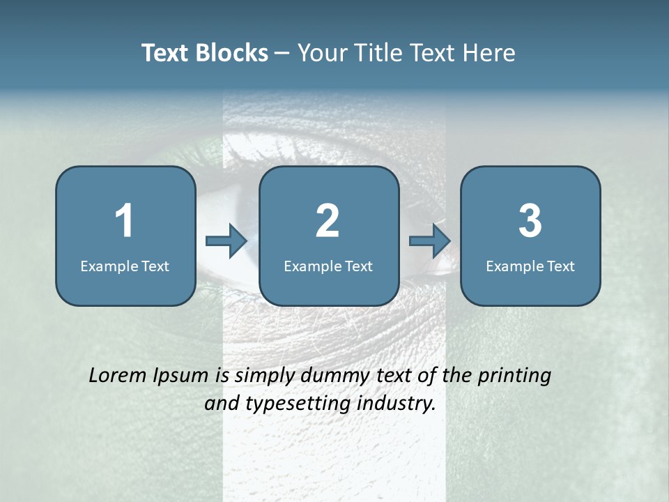 Fan Background Freedom PowerPoint Template