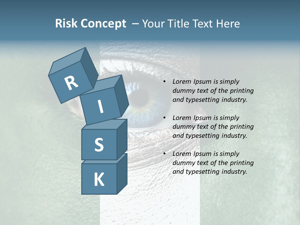 Fan Background Freedom PowerPoint Template