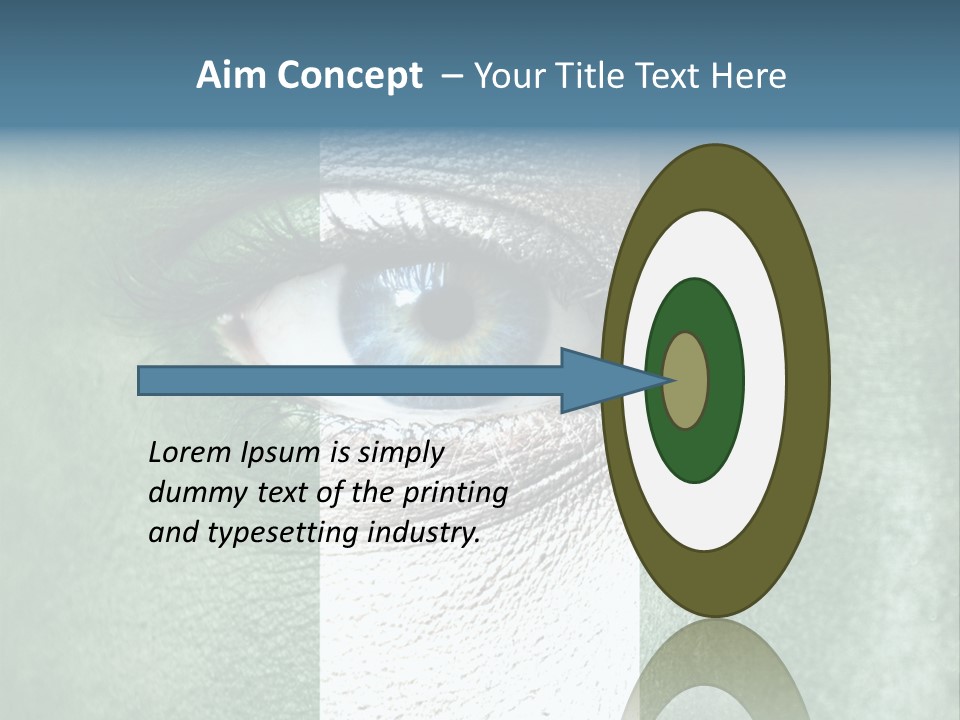 Fan Background Freedom PowerPoint Template