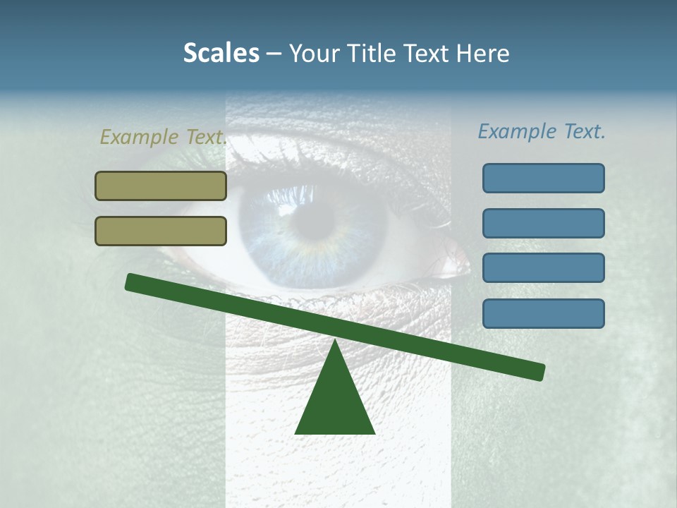 Fan Background Freedom PowerPoint Template