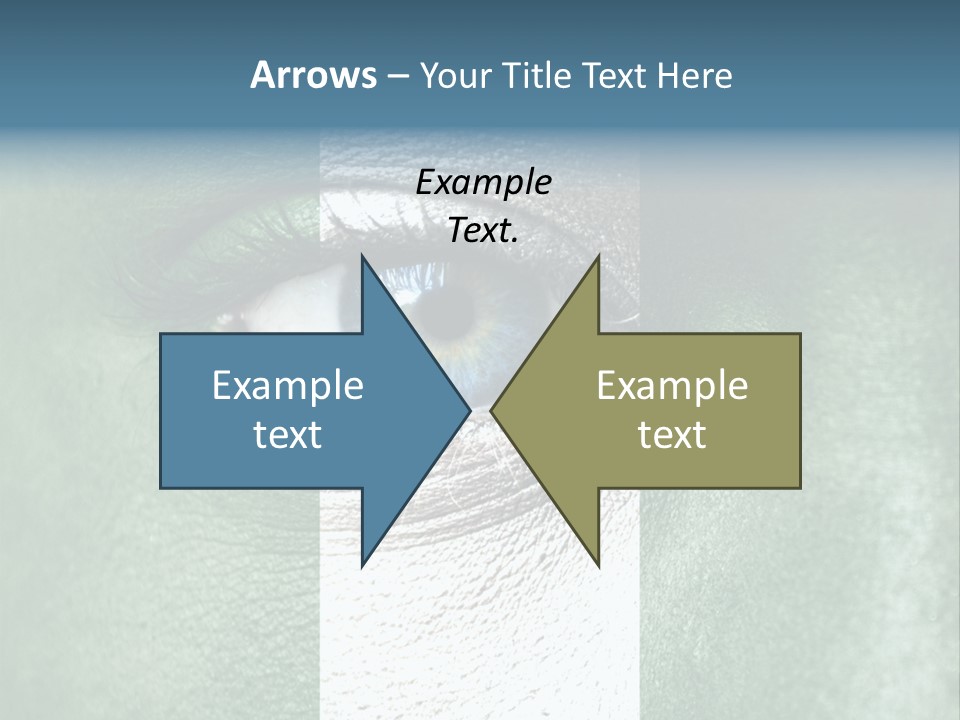 Fan Background Freedom PowerPoint Template