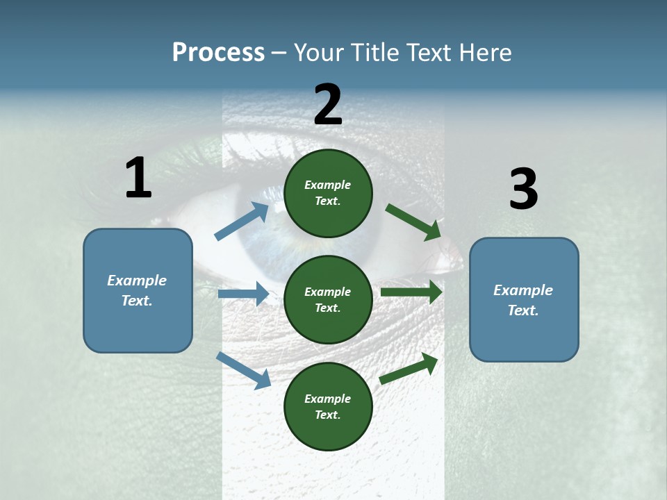 Fan Background Freedom PowerPoint Template