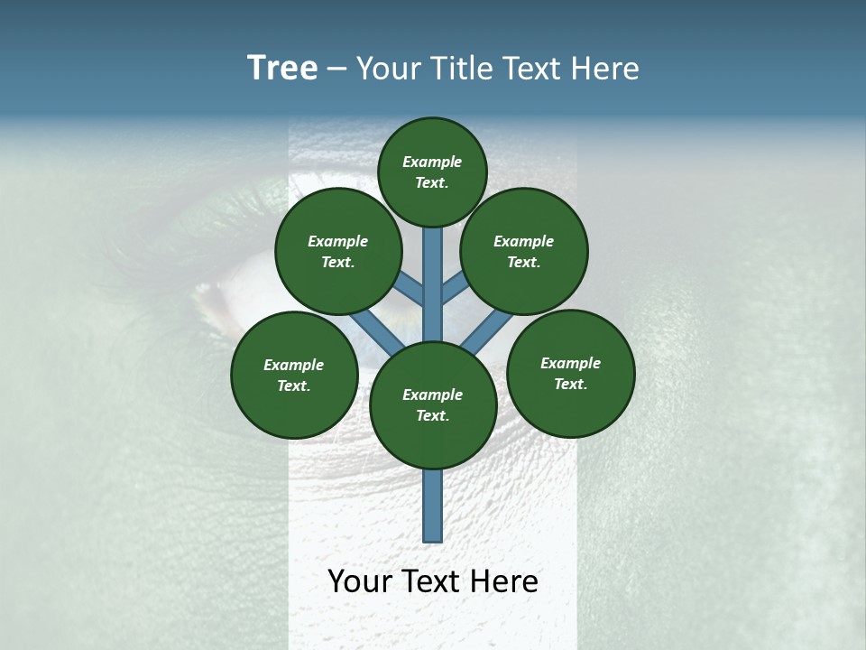 Fan Background Freedom PowerPoint Template