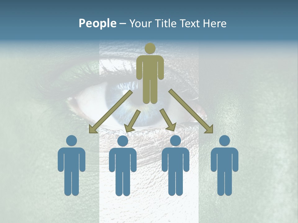 Fan Background Freedom PowerPoint Template