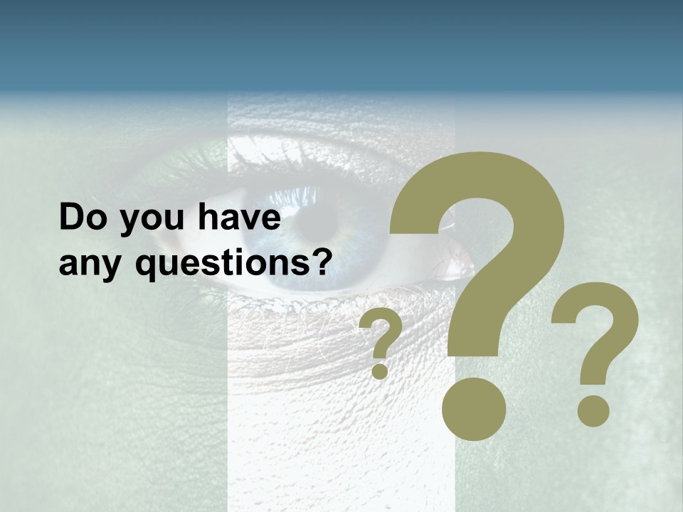 Fan Background Freedom PowerPoint Template