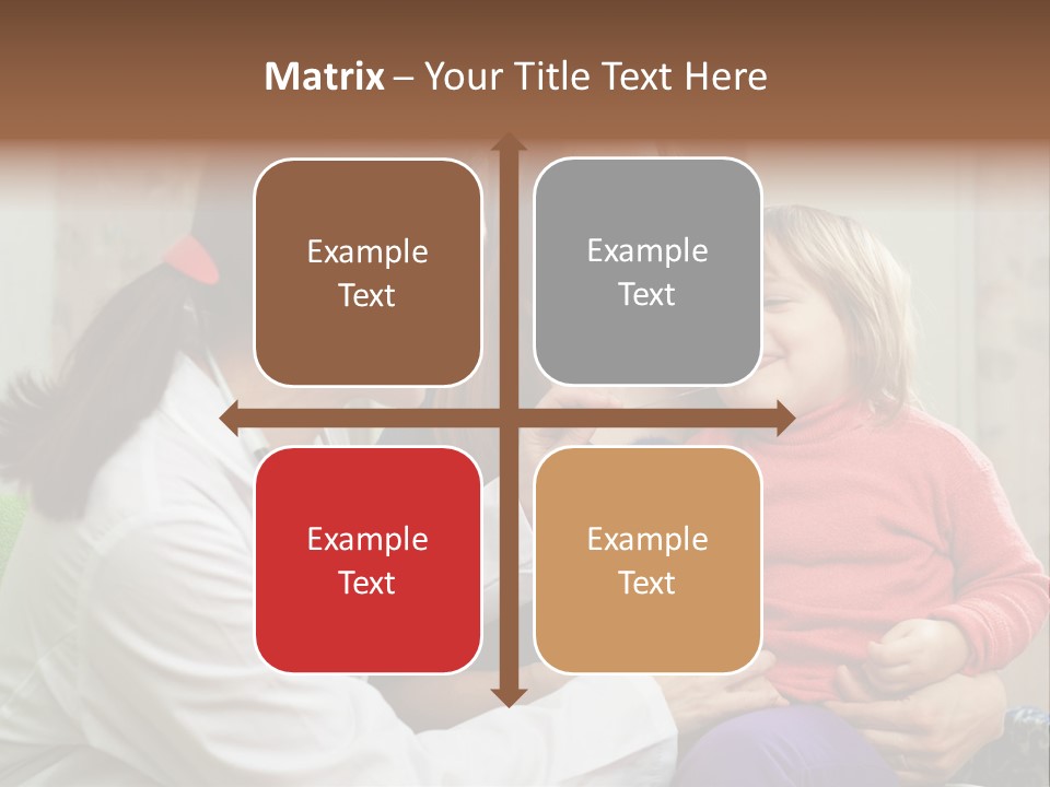 Paediatrician Mother Sick PowerPoint Template