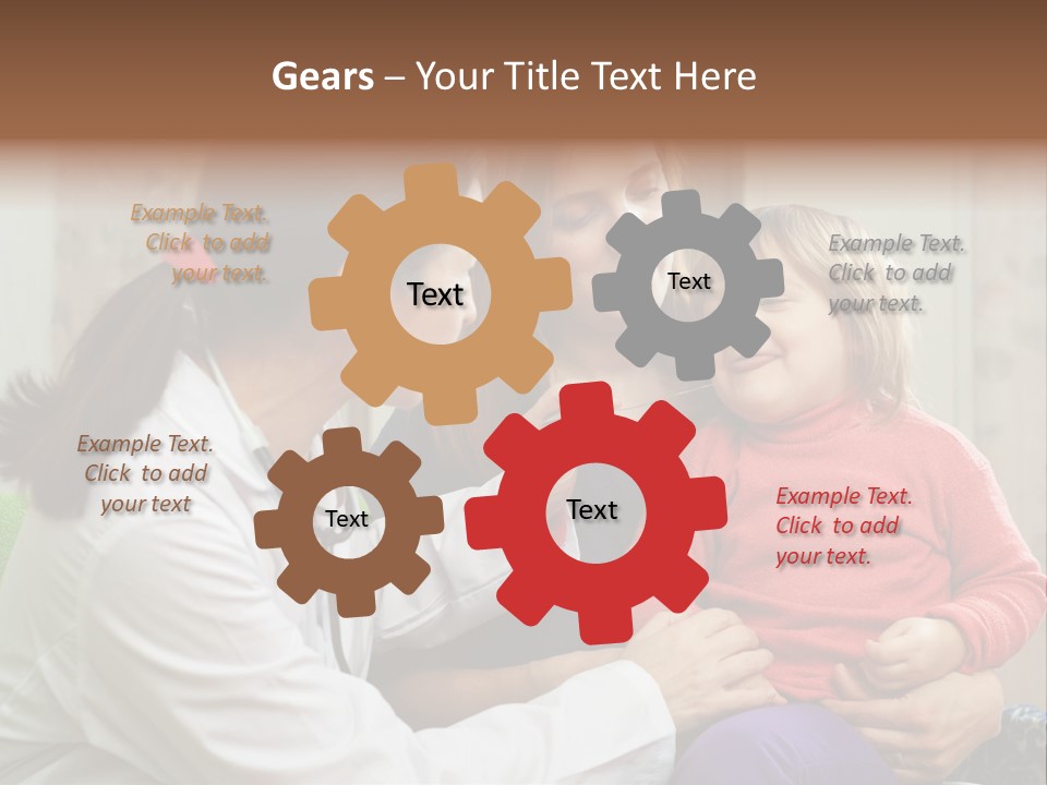 Paediatrician Mother Sick PowerPoint Template