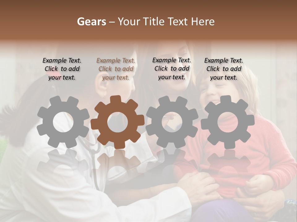 Paediatrician Mother Sick PowerPoint Template