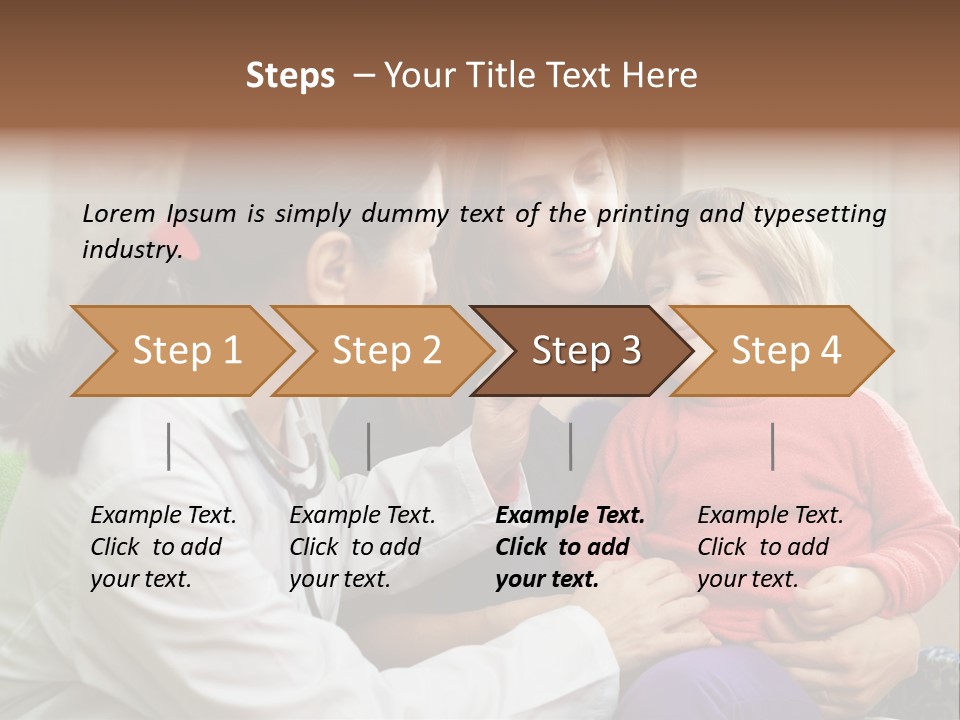 Paediatrician Mother Sick PowerPoint Template