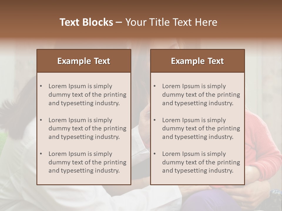 Paediatrician Mother Sick PowerPoint Template