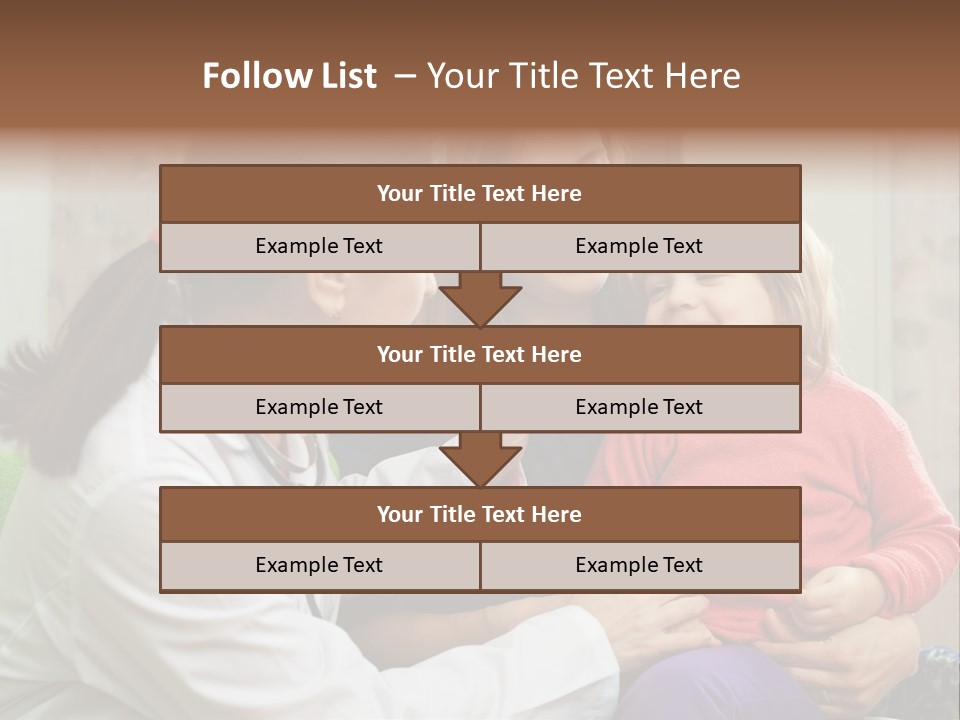 Paediatrician Mother Sick PowerPoint Template