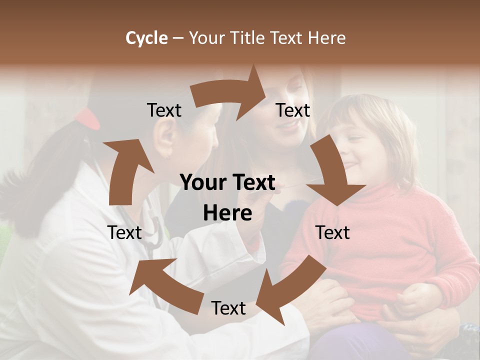 Paediatrician Mother Sick PowerPoint Template