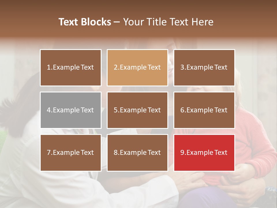 Paediatrician Mother Sick PowerPoint Template