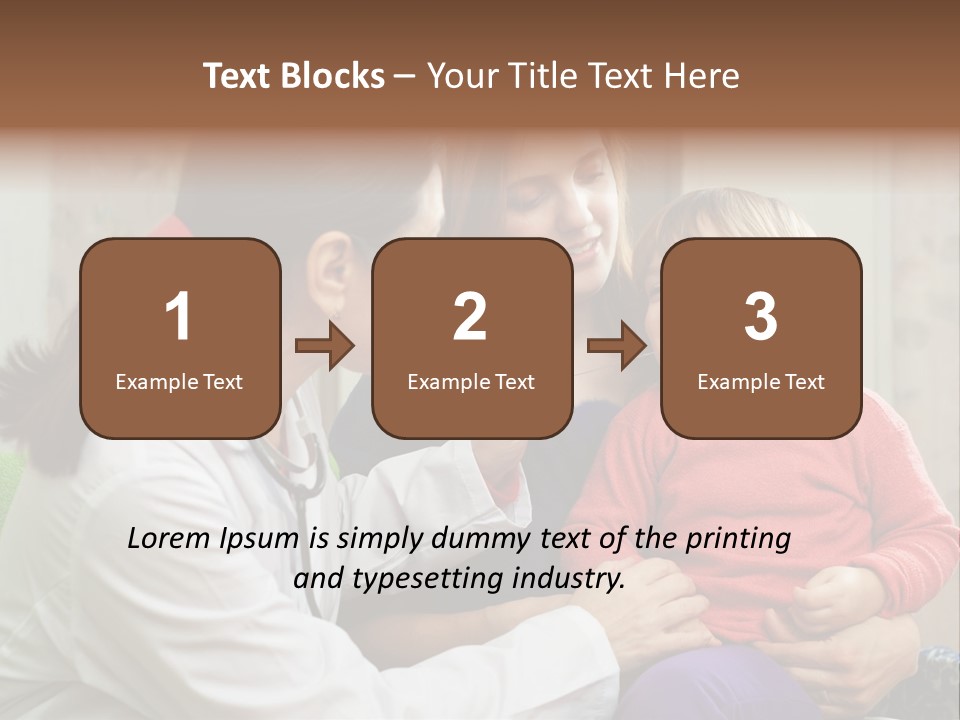 Paediatrician Mother Sick PowerPoint Template