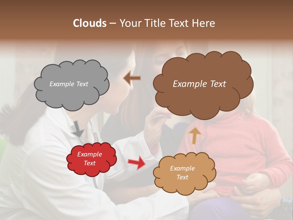 Paediatrician Mother Sick PowerPoint Template