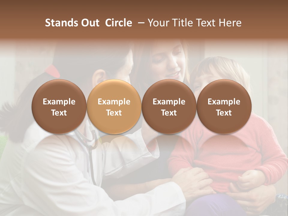 Paediatrician Mother Sick PowerPoint Template