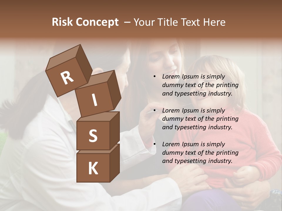 Paediatrician Mother Sick PowerPoint Template