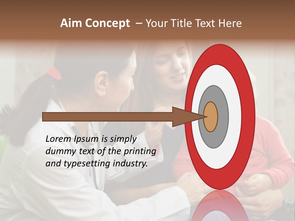 Paediatrician Mother Sick PowerPoint Template